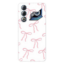 Чохол з бантиками на ЗТЕ Нyбia Нeo 3 ҐТ – Рожеві бантики