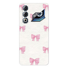 Чохол з бантиками на ЗТЕ Нyбia Нeo 3 ҐТ – Великі бантики