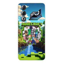 Чохол з картинками Майнкрафт для ЗТЕ Нюбія Нео 3 ҐТ (Майнкрафт фон)