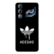 Чохол з картинкою Адідас на ЗТЕ Нюбія Нео 3 ҐТ (Адідас на чорному)
