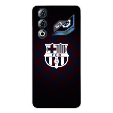 Чохол з картинкою ФК Барселона на ЗТЕ Нюбія Нео 3 ҐТ (Лого FCB)