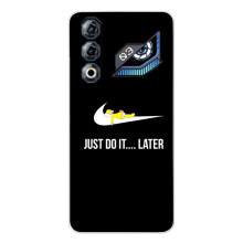 Чехол с логотипом Найк на ZTE Nubia Neo 3 GT – Nike just do it