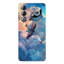 Чехол с принтом дракон Беззубик для ЗТЕ Нюбия Нео 3 ГТ – Беззубик в небе