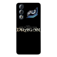 Чехол с принтом дракон Беззубик для ЗТЕ Нюбия Нео 3 ГТ – Надпись Дракон