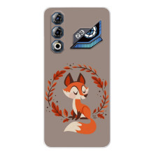 Чехол с принтом лисички на ЗТЕ Нюбия Нео 3 ГТ – Лисица