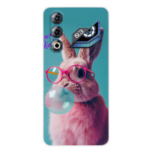 Чохол з принтом стильні тварини для ЗТЕ Нyбia Нeo 3 ҐТ (Кролик в окулярах)