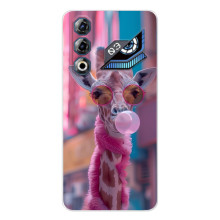 Чохол з принтом стильні тварини для ЗТЕ Нyбia Нeo 3 ҐТ (Стильна жирафа)