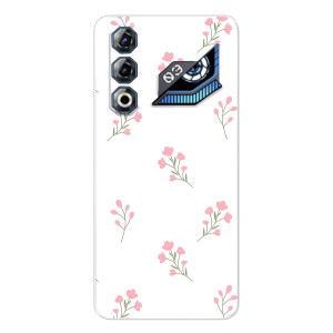 Чохол з розовим принтом для ZTE Nubia Neo 3 GT