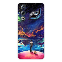 Космічні Чохли для ЗТЕ Нyбia Нeo 3 ҐТ (VPrint) – Вид Галактики