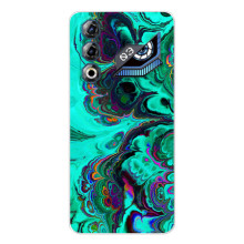 Чехлы с тематикой "Мрамор" на ЗТЕ Нюбиа Нeo 3 ГТ (Салатный мрамор)