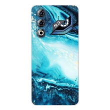 Мраморний чехол на ZTE Nubia Neo 3 GT (VPrint) (Блакитний мрамор)