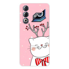 Новорічні Чохли для ЗТЕ Нyбia Нeo 3 ҐТ (VPrint) (Зимовий кіт)