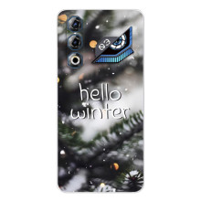Новорічні, Святкові Чохли для ZTE Nubia Neo 3 GT - 2024 год (Hello winter)