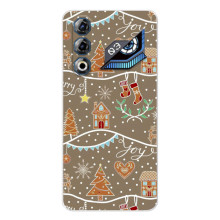 Новорічні, Святкові Чохли для ZTE Nubia Neo 3 GT - 2024 год (Новорічні пряники)