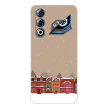 Новорічні, Святкові Чохли для ZTE Nubia Neo 3 GT - 2024 год (Зимове місто)