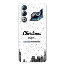 Різдвяні, Святкові Чохли для ЗТЕ Нyбia Нeo 3 ҐТ – Різдво завантажується
