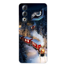 Силиконовый бампер на рождество для ZTE Nubia Neo 3 GT (Поезд)