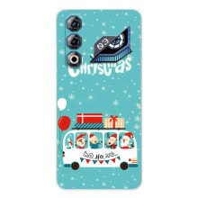 Силиконовый бампер на рождество для ZTE Nubia Neo 3 GT (Рождественское настроение)