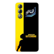 Чехол (TPU) с картинкой "Лого Пабг" на ЗТЕ Нюбиа Нeo 3 ГТ – Battlegrounds