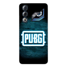 Чехол (TPU) с картинкой "Лого Пабг" на ЗТЕ Нюбиа Нeo 3 ГТ – Лого PUBG