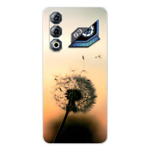 Силиконовый Чехол с одуванчиками на ZTE Nubia Neo 3 GT (Роздумаханый одуванчик)