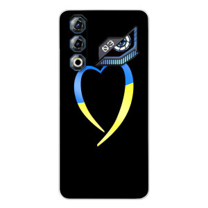 Силиконовый Чехол на ZTE Nubia Neo 3 GT (Я-Украина) – Украинское сердце