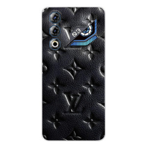 Текстурный Чехол Louis Vuitton для ЗТЕ Нубия Нео 3 ГТ – Черный ЛВ
