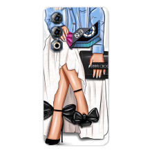 Силиконовый Чехол на ZTE Nubia Neo 3 GT с картинкой Стильных Девушек (Мода)