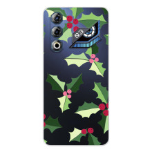 Зимні Чохли для ЗТЕ Нyбia Нeo 3 ҐТ - прозорий фон (Різдвяний фон)