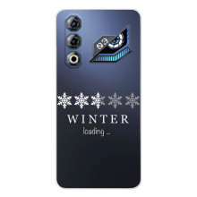 Зимні Чохли для ЗТЕ Нyбia Нeo 3 ҐТ - прозорий фон (Winter loading)