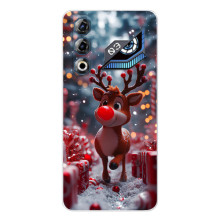 Яскравий чохол для ZTE Nubia Neo 3 GT з Зимові Оленята – Олень серед подарунків
