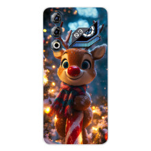 Яскравий чохол для ZTE Nubia Neo 3 GT з Зимові Оленята – Олень з шарфом