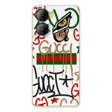 Брендновые Чехлы для ZTE Nubia Neo 3 - (PREMIUMPrint) (Стиль GUUCI)