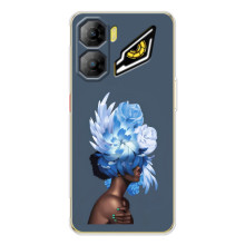 Чехлы (ART) Цветы на ZTE Nubia Neo 3 (VPrint) (Квіти на голові)