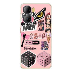Чехлы с картинкой для ZTE Nubia Neo 3 – BLACK PINK коллаж