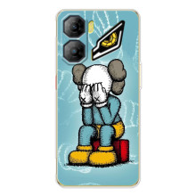 Чехлы для ZTE Nubia Neo 3 - Bearbrick Louis Vuitton (PREMIUMPrint) (Плач Bearbrick)