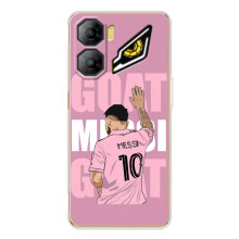 Чехлы Лео Месси в Майами на ZTE Nubia Neo 3 (GOAT MESSI)