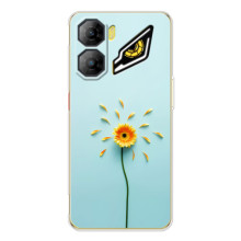 Чехлы с Цветами для ZTE Nubia Neo 3 (VPrint) (Желтый цветок)