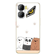 Чехлы с изображением разных животных для ZTE Nubia Neo 3 (Удивленные медвеженки)