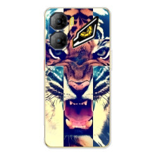 Чехлы с изображением разных животных для ZTE Nubia Neo 3 (Яркий Тигр)