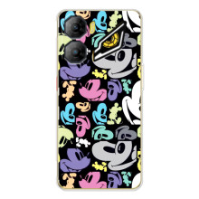 Чехлы с принтом Микки Маус на ZTE Nubia Neo 3 (Цветной Микки Маус)