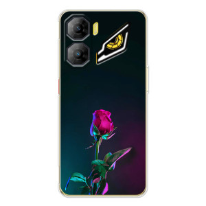 Чехлы с принтом Розочки для ZTE Nubia Neo 3 – Ночная роза