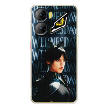 Чехлы с принтом Уэнсдей на ZTE Nubia Neo 3 (Уэнздей с ушками)