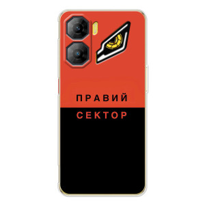 Чехлы УПА (Красно-Чёрный) на ZTE Nubia Neo 3 – Правый Серктор
