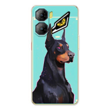 Чехол ДОБЕРМАН для ZTE Nubia Neo 3 (Король доберман)