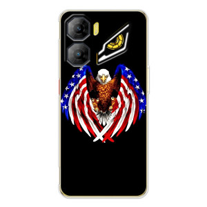 Чехол Флаг USA для ZTE Nubia Neo 3 – Крылья США