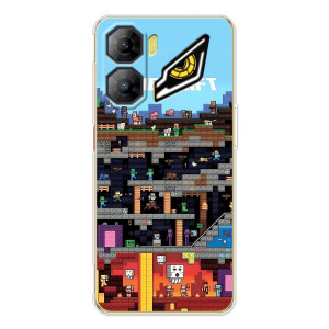 Чехол Майнкрафт на ZTE Nubia Neo 3 (AlphaPrint) Minecraft