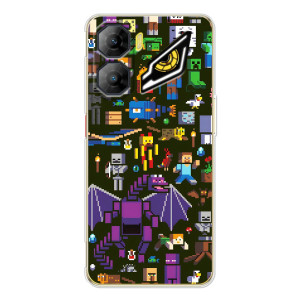 Чехол Майнкрафт на ZTE Nubia Neo 3 (AlphaPrint) Minecraft
