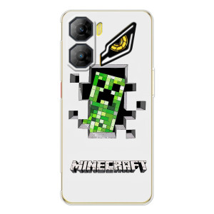 Чехол Майнкрафт на ZTE Nubia Neo 3 (AlphaPrint) Minecraft