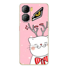 Чехол на тематику: Коты для ZTE Nubia Neo 3 (Зимний кот)